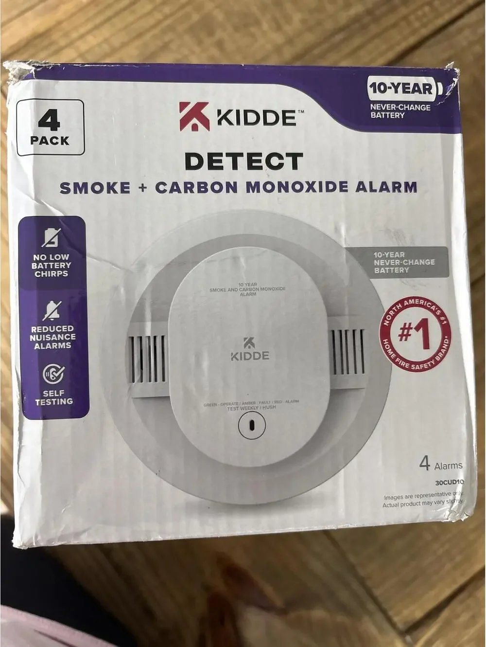 New Kidde Detect Smoke and Carbon Monoxide Alarm 4 Pack House - Picture 4 of 4